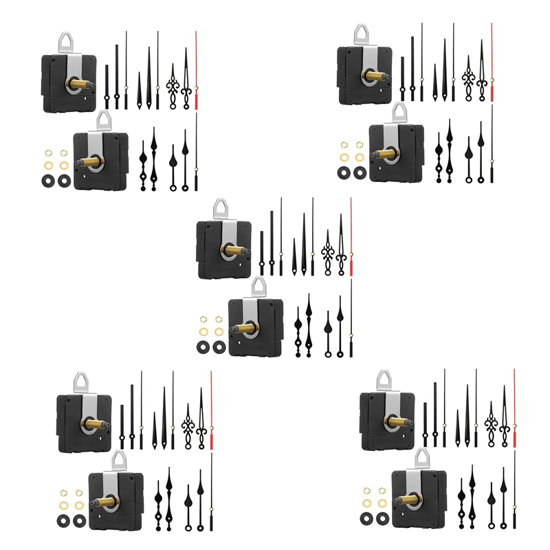 5 set 32mm Long Shaft DIY Quartz Clock Movement Mechanism with 5