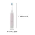 thumbnail image 3 of PATLOLLAV Electric Toothbrush for Adults,Replacement Brush Heads, Detachable Battery Sonic Toothbrush One Charge for 30 Days, Travel Electric Toothbrushes,Travel Supplies, 3 of 5