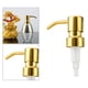 thumbnail image 4 of Dispensador de jabón de acero inoxidable 304 resistente a la oxidación, dispensador de jabón de cocina. dorado, 4 of 8