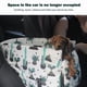 thumbnail image 5 of Asiento de automóvil para mascotas Cama para perros Diseño impermeable Reposabrazos para automóviles Nido Perros pequeños Asiento de seguridad delantero antisuciedad para gatos y perros en automóviles, 5 of 8