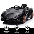 thumbnail image 3 of Kids Ride on Car,Lamborghini Sian 12V Battery Powered Driving Sport Car for Boys Girls, 3 of 5