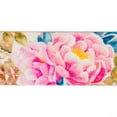 thumbnail image 4 of Country Brook Design® 1 inch Watercolor Peonies Polyester Webbing, 50 Yards, 4 of 5