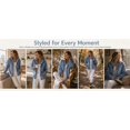 thumbnail image 5 of Mengpipi Women's Double-Sided Fleece Hooded Jacket Full Zip Up Coat S-2XL, 5 of 7