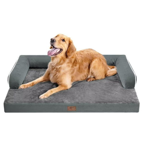 Cama ortopédica para perros MEKIY 91 x 69 x 18 cm, impermeable y lavable