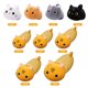thumbnail image 1 of Soft Plush Pillow Cute C-at Shaped Stuffed Long Hugging Sofa Pillow for Kids Children Birthday Holiday Gift, 1 of 5