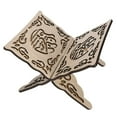 thumbnail image 4 of Quran Holders, Quran Folding Stand Muslim Prayer Book Bookshelf Collapsible  For Home Decoration For Practical Gift, 4 of 8