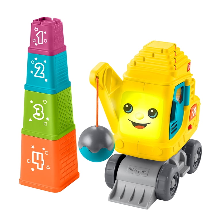 Fisher-Price Count & Stack Crane Learning Toy photo 1