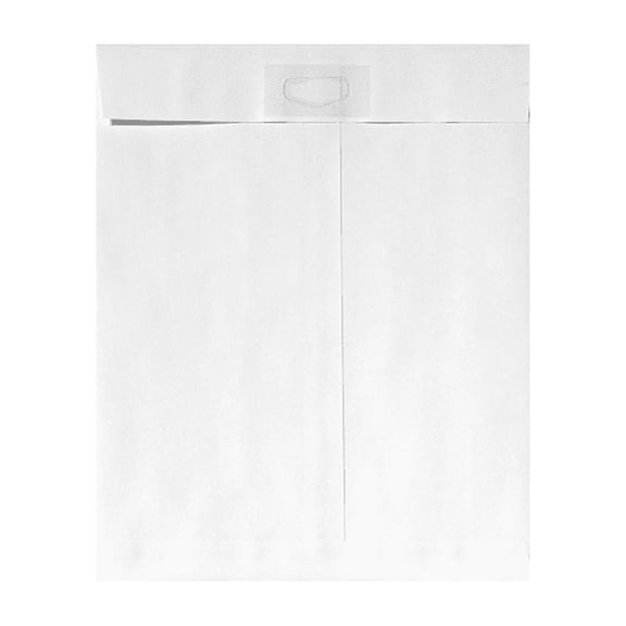 LUXPaper 10 x 13 Spot Seal Envelopes, Bright White, 1000/Pack