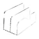 thumbnail image 2 of Organizador acrílico para correo, dos sección son documentos y cartas en el escritorio, 2 of 9