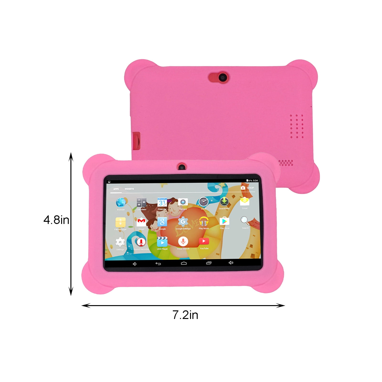 Up to 60% Off, 7-inch Children's Tablet Computer 1+8G Quad Core Android Tablet Computer Children's Early Education Learning Machine Parent-child Gift Christmas Gift, Christmas Gift