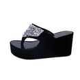 thumbnail image 2 of Chanclas Sandalias y zapatillas de plataforma con zapatillas casuales de tacón inclinado Wmkox8yii  hj789, 2 of 4