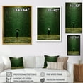 thumbnail image 4 of Designart "Eco Journey Path to Ecology I" Landscapes Framed Wall Art - Modern Green Abstract Landscapes Entryway Framed Wall Art, 4 of 6