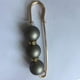 thumbnail image 5 of Perlas Artificiales Hugo Broche de Seguridad ABS Perlas Espaciadoras Azul Gris, 5 of 8