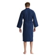 thumbnail image 4 of Men's Waffle Spa Bathrobe - Long, Lightweight, Absorbent, 4 of 5