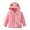 Pink, variant on Mercatoo Kids Boys Warm 𝐅𝐥eece Sweater Winter Windproof Thicken Hoodie Warm and Soft Coat Girls Spring Jackets Size 7/8