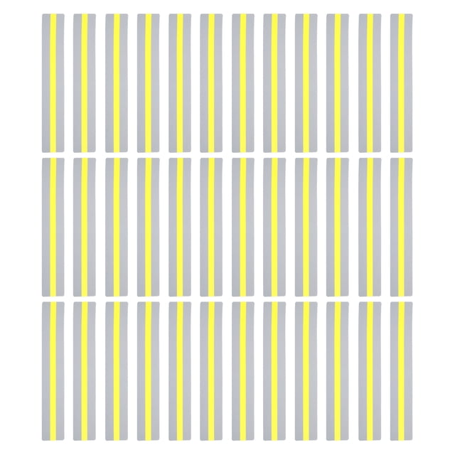Uxcell Guided Reading Strips Tracking Highlight Colored Overlay Bookmarks Yellow 36 Pcs