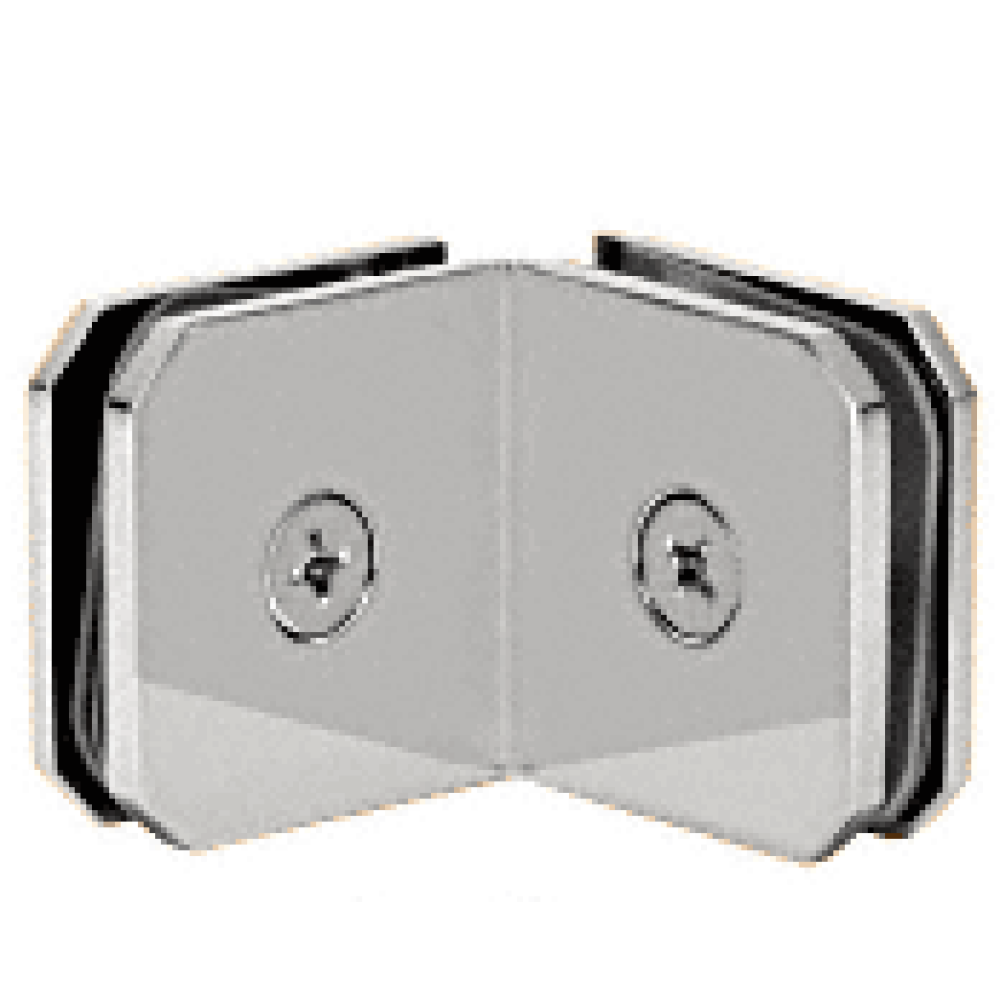 CRL M0690CH Chrome Monaco Series 90 Degree GlasstoGlass Clamp