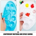 thumbnail image 3 of SEWACC 12Set Multi-functional Painting Colour Mixing Tray Plastic Blue for Creative Occasions, 3 of 7