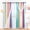 Blue Pink Yellow, variant on Blackout Curtains for Kids Girls Bedroom Curtain,Star Curtain Dual Layer Curtains with Sheer 2 Panel Set,52" x 63",Blue Pink Yellow