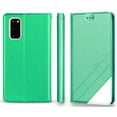 thumbnail image 2 of Case for Galaxy S20, [Mint] Infolio Wallet Credit Card Slot ID Cover, View Stand [with Wrist Strap Lanyard] for Samsung Galaxy S20 Phone, 2 of 7