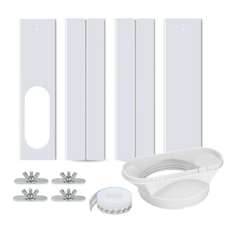 

Adjustable Window Sealing Plate And Flat Nozzle Air Conditioner Accessory Set