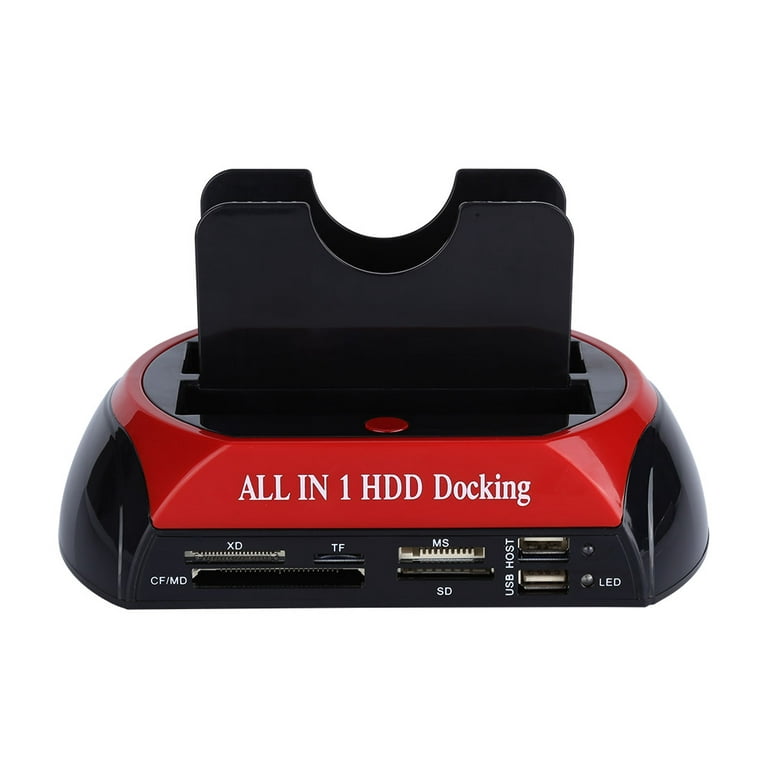 Fremragende Hellere Bordenden Ashata 2.5"/3.5" Dual SATA IDE HDD Docking Station Hard Disk Drive Dock USB  2.0 Hub US Plug, Hard Disk Dock, SATA DOCK - Walmart.com