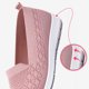 thumbnail image 4 of Zapatos deportivas Ndcxsfigh tejidas transpirables sin cordones para uso diario 39 rosa, 4 of 9