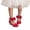 Red, variant on Fozruso Girls Pumps Shoes,Sizes 11.5 Little Kid,Girls Summer Dress Shoes With Adjustable Bow Straps Lightweight Party Shoes