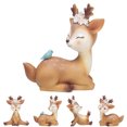 thumbnail image 2 of Desktop Ornament Resin Cute Cartoon Deer Car Interior Ornament Cake Decoration, 2 of 10