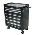 thumbnail image 3 of Rolling Tool Cart with Wheels, Tool Organizer Cart Cabinet with 7-Drawer and Keyed Locking System High Capacity Tool Storage Cabinet, Black, 3 of 7
