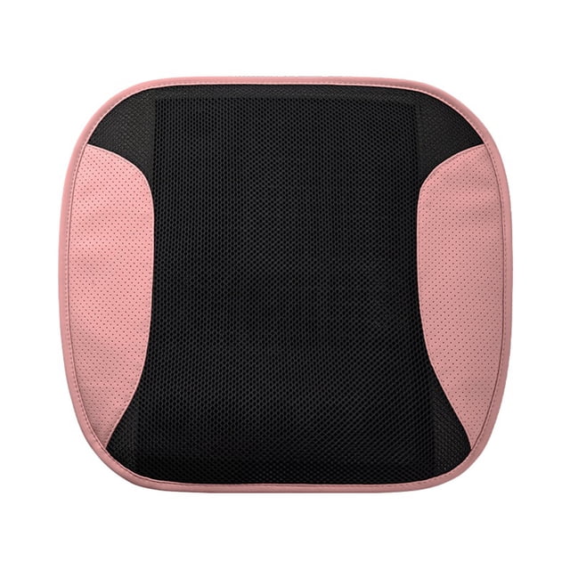 Cojín de la Silla de Oficina, Almohadilla de Refrigeración Del Asiento Ventilado con Puerto Usb 3 Ajuste de Velocidad Transpirable para el Verano, Cojín Del Asiento Del Coche Adecuado para Sillas de O