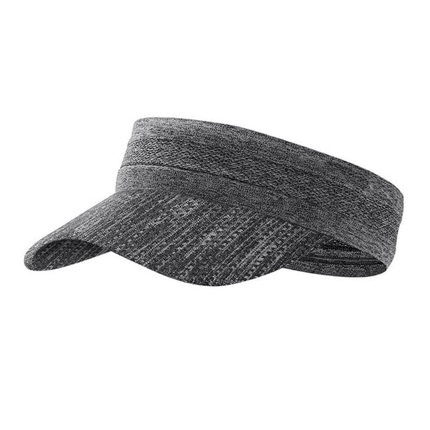Gorra deportiva de verano, absorbente del sudor, transpirable, con protección solar, de secado rápido, gorra con parte superior vacía, gorras con diadema para hombre y mujer