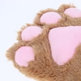 thumbnail image 4 of Conjunto de Cosplay de Gato para Mujer Collar de Cola Patas Disfraz de Talla única para Adulto - Marrón Baoblaze Disfraz de Cosplay de gato, 4 of 8