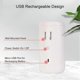 thumbnail image 4 of Electric Toothpaste Squeezer with Sensor Wall-Mounted Toothpaste Holder for Washroom Bathroom (White), 4 of 5