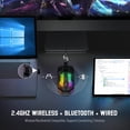 thumbnail image 4 of Mouse Gamer ATTACK SHARK X2 Inalámbrico Bluetooth 2.4G Recargable PixArt RGB 2400 DPI, 4 of 5