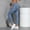 Blue(New), variant on PFRNLF Leggings with Flap Pockets Workout Cargo Leggings for Women High Waist Tummy Control Running Yoga Pants