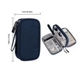 thumbnail image 1 of 1pc Travel Portable Digital Product Storage Bag USB Data Cable Organizer Headset Cable Bag Charging Treasure Box Bag qym unisex, 1 of 2