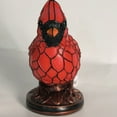 thumbnail image 3 of Bewildely Lámpara de cardenal, lámpara de decorativa de resina con forma de pájaro rojo, ideal para mesita de noche, sala de estar, Iluminación y accesorios, 3 of 6
