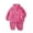 Hot Pink, variant on REDARER Winter Girls Pajama Two Piece Outfit Cozy Flannel Thermal Loungewear for Toddler and Kid Sleepwear,Kids Clothing,Size:3-4 Years