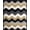 Gray, Pattern 2, variant on ODIKA 4' x 6' Machine Washable Non-Slip Area Rug, Geometric Zigzag High Traffic Rug, Gray, 247098