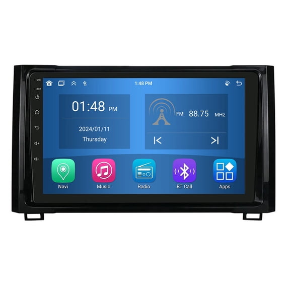 RoverOne 4 64GB Car Stereo CarPlay GPS Navigation Bluetooth for Toyota Tundra XK50 2013-2020 Touch Screen Player