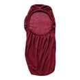 thumbnail image 3 of Protector de asiento de silla con funda elástica para silla, funda de repuesto lavable y reutilizable, funda de asiento duradera para cafetería, , rojo Salvador funda para sillas, 3 of 9
