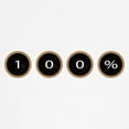 thumbnail image 3 of CafePress - 100 Percent Typewriter Keys T Shirt - Light T-Shirt Kids XS-XL, 3 of 4
