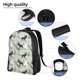 thumbnail image 5 of Fotbe green plaid Moose tree Mochila de Viaje para Laptop, Mochila Ejecutiva Delgada y Resistente 15.6", 5 of 8