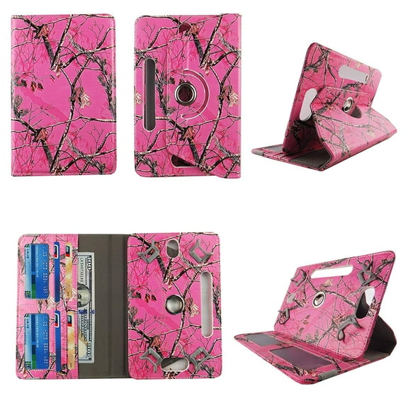 Camo Mozy For iPad 9.7 6th/ 5th/ Gen Tablet Case Universal Cases 360 Rotating Folio Stand Protector Pu Leather Cover Travel e-reader Card Cash Slots Multiple Viewing Angles