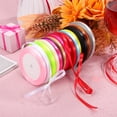 thumbnail image 2 of 18 rollos de cintas finas, cintas de tela, cintas surtidas, cintas coloridas para envolver, ramo de flores, regalo, decoraciones artesanales, 2 of 5
