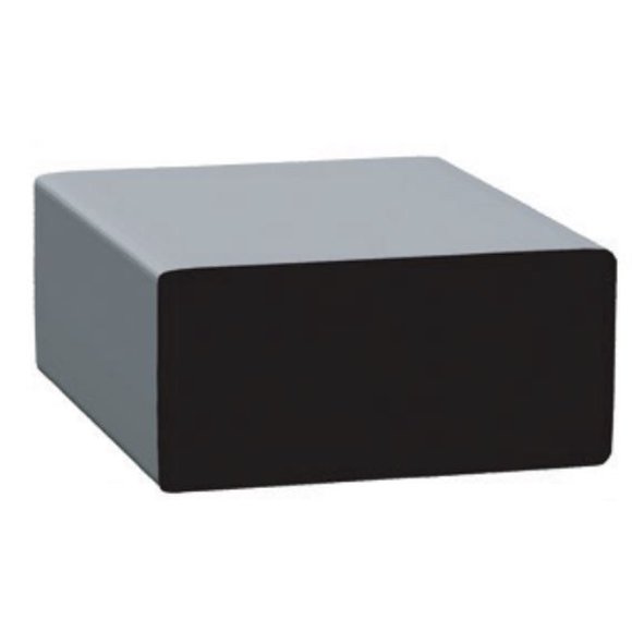 Clean Seal 4972P-50 Door Window Channel Seal Flip-N-Seal Rectangular; 1/2 Inch Width x 0.187 Inch Thickness x 50 Foot Length; Black/ EPDM (Ethylene Propylene Diene Monomer)