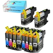 F FINDERS&CO Compatible Ink Cartridges Replacement for Brother LC203 LC201 LC203XL Ink Cartridge, Use with MFC-J480DW