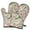 Pioneer Flower Floral, variant on Cute Oven Mitts,Pioneer Flower Floral Print Pattern Oven Mitt 2-Pack Set,Kitchen Gloves for Oven,Heat Resistant Oven Mitts 7.7"x12"