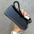 thumbnail image 5 of for Magsafe Candy Color Contrast Lanyard Case for iPhone 16 15 Pro Max 14 Plus 11 12 13 16e Hand Wrist Strap Matte Soft Cover, 5 of 5